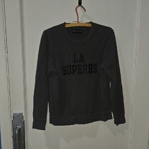 Dark Grey Crewneck Sweater by Madewell Large